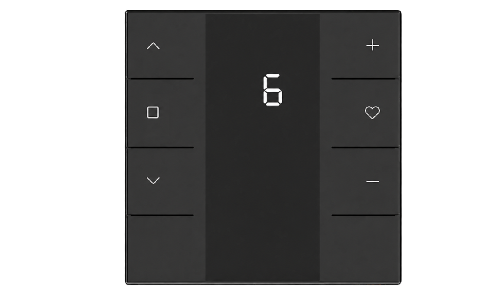 6-Channel Wall Controller — Controller illustration